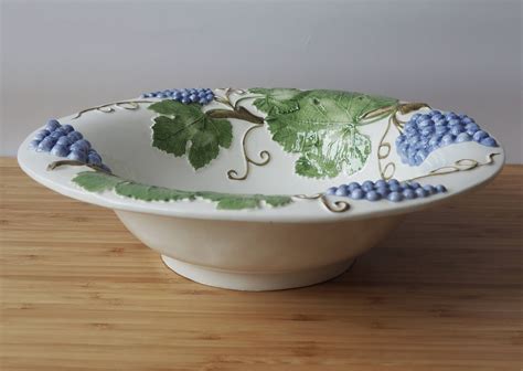 Vintage Italian Ceramic Fruit Bowl Boho Retro Old Fruit Bowl | Etsy | Ceramic fruit bowl ...