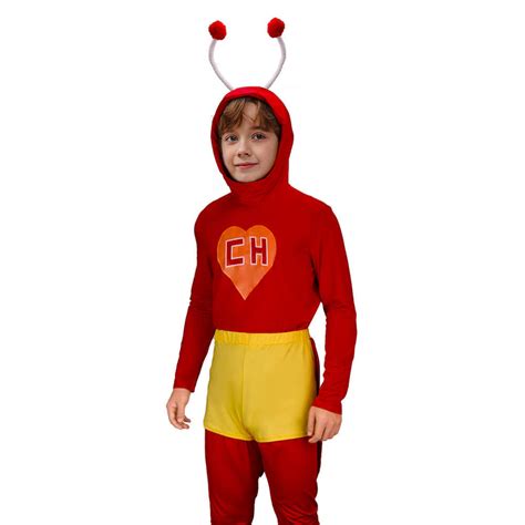 Vikidoky Kids El Chapulin Colorado Cosplay Costume – VikiDoky