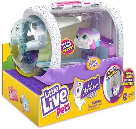 Little Live Pets Lil' Hamster -hamsteri + juoksupyörä – Verkkokauppa.com