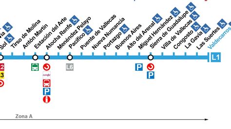 Madrid cortará en 2023 18 estaciones de la línea 1 de Metro, la mayoría en Vallecas, durante 4 meses