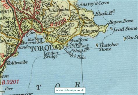 Torquay Map and Torquay Satellite Image | Torquay, Satellite image, Map