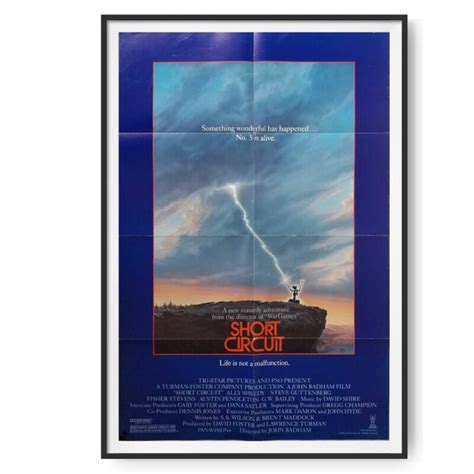 Short Circuit (1986) Original US One Sheet Poster - Cinema Poster Gallery