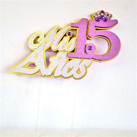 Mis 15 Anos Cake Topper + 12 Cake Toppers 13ct - Party Store Miami FL ...