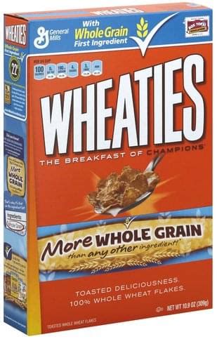 Wheaties Cereal - 10.9 oz, Nutrition Information | Innit