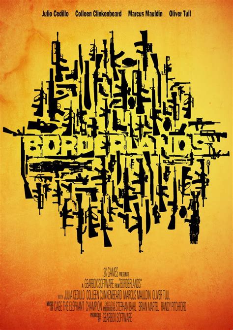 Borderlands Movie Poster by MattiAusmNorden | Borderlands, Video game posters, Movie posters