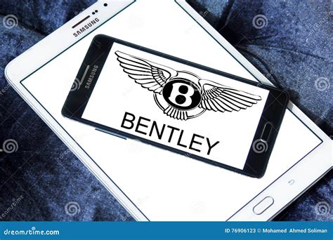 Bentley car logo editorial stock photo. Image of producer - 76906123