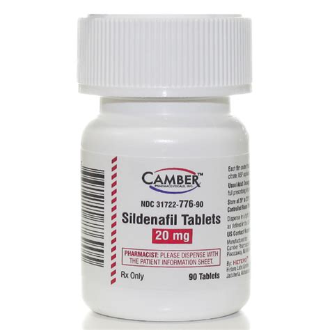 Sildenafil 20mg PER TABLET