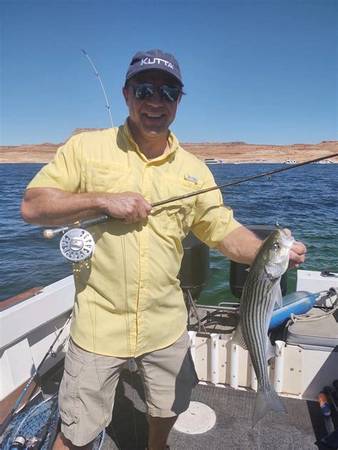 Lake Powell Fall Fly Fishing 8-23-2020 by Capt. Bill – Ambassador Guides at Lake Powell