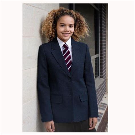 Trutex Girls Contemporary Sixth Form Navy Jacket – Crested School Wear