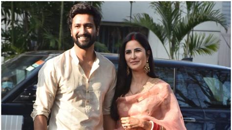 Katrina Kaif and Vicky Kaushal Make First Public Appearance as Married ...