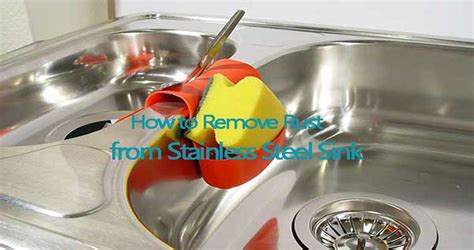 How to Remove Rust from Stainless Steel Sink