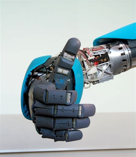 Robot Hand Gesture Meaning Okay Stock Photo - Image of symbol, character: 28467564