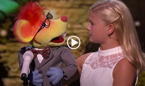 Darci Lynne's puppet song captivated Mel B | American talent show ...