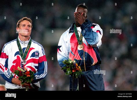 Atlanta Olympic Games ... Men's 400m Final Medal Ceremony - Athletics ...