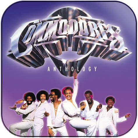 Commodores Anthology Album Cover Sticker Album Cover Sticker