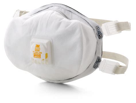 3M Disposable Respirator, Universal, NIOSH Rating N100, ASTM Splash Rating Not Rated - 4JG03 ...