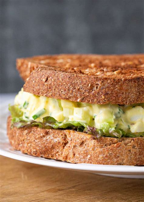 Egg Salad Sandwich (with Extra Zing!)