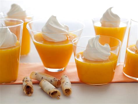 Honey Tangerine Gelatin : Recipes : Cooking Channel Recipe | Chuck Hughes | Cooking Channel