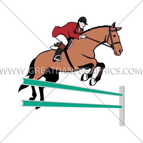 Horse Hurdles Clipart