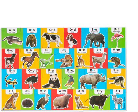 Animal Alphabet Floor Puzzle from Melissa & Doug - School Crossing