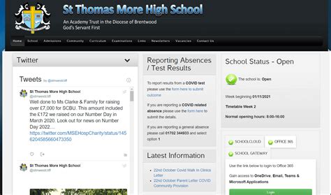 St. Thomas More High School - Education