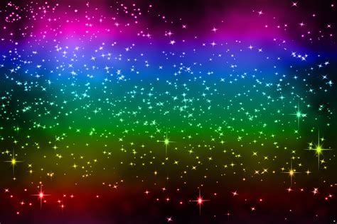 Rainbow Shining Star Background Graphic by Rizu Designs · Creative Fabrica
