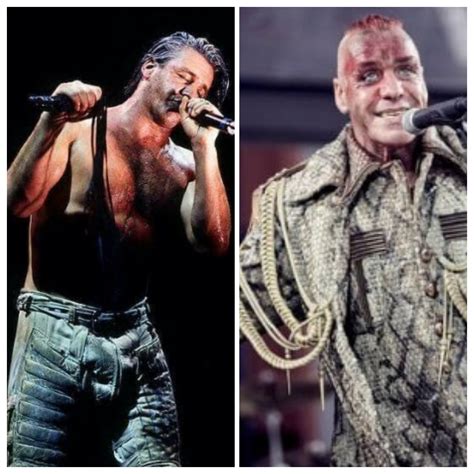 Till Lindemann in 1998/2019. Which one do you prefer? : r/Rammstein