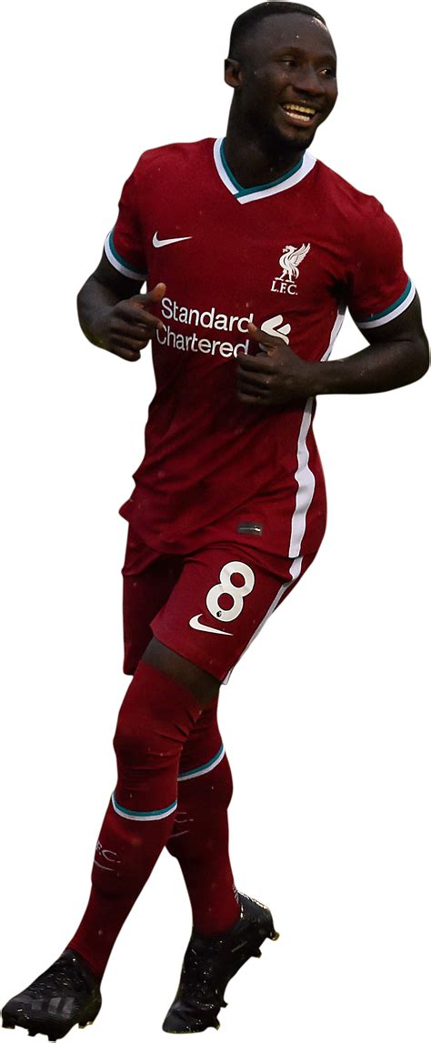 Naby Keita Liverpool football render - FootyRenders