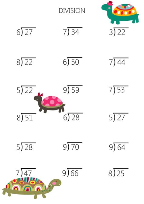 Division with Remainders Worksheet - KidsPressMagazine.com