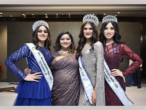 Arshi Ghosh wins the Miss Transqueen India 2023 pageant held in New Delhi