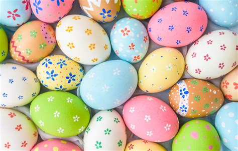 Wallpaper eggs, Easter, spring, Easter, eggs, decoration, pastel colors images for desktop ...