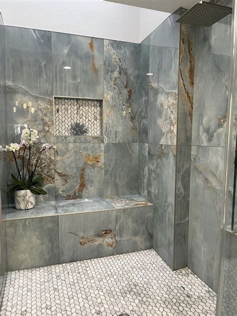 Vita Bella Polished Walk-In Shower | Bathroom decor luxury, Modern ...