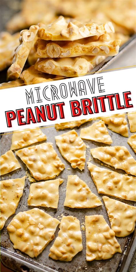 Microwave Peanut Brittle - Easy 15 Minute Candy Recipe