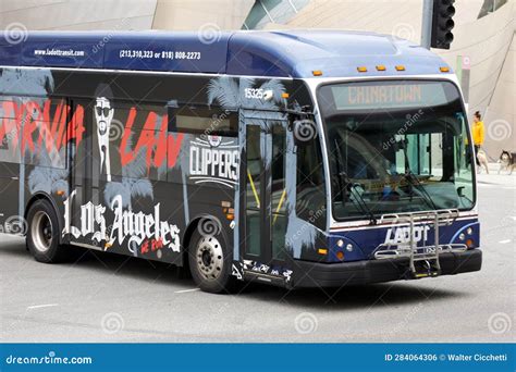 Los Angeles, California: Los Angeles LADOT Transit DASH Bus Editorial ...