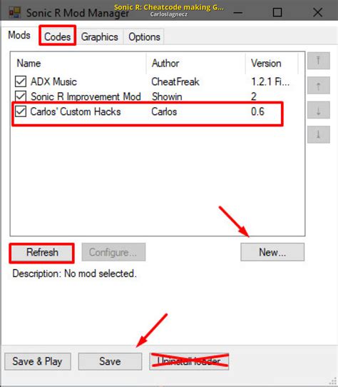 Sonic R: Cheatcode making Guide (FIXED) [Sonic R] [Tutorials]