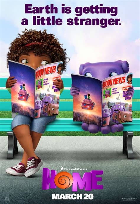 Home (2015 film) - animated film review - MySF Reviews