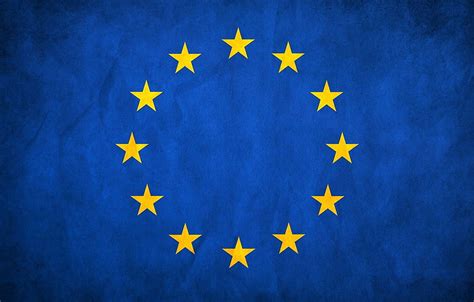 Stars, blue, flag, Europe, The European Union HD wallpaper | Pxfuel