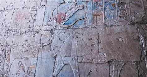 Ancient Wall Paintings In The Temple Of Hatshepsut, Stock Video - Envato Elements