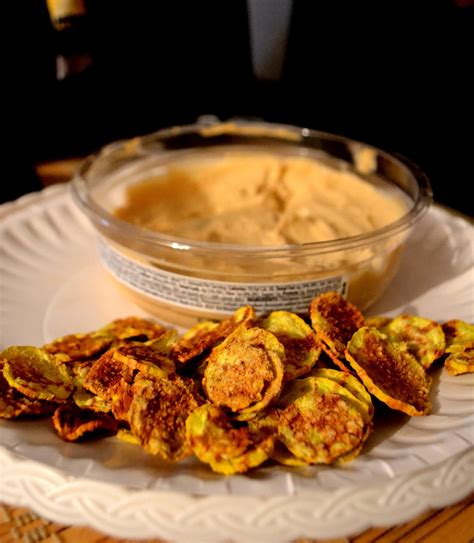 Simple Savory & Satisfying: Yellow Squash Chips