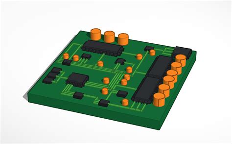 3D design circuits | Tinkercad