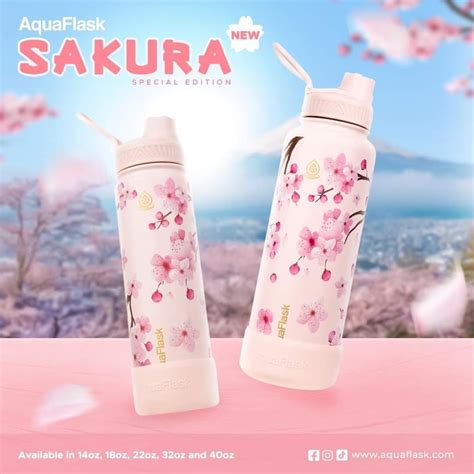 AquaFlask Sakura 32oz SRP!, Furniture & Home Living, Kitchenware & Tableware, Water Bottles ...