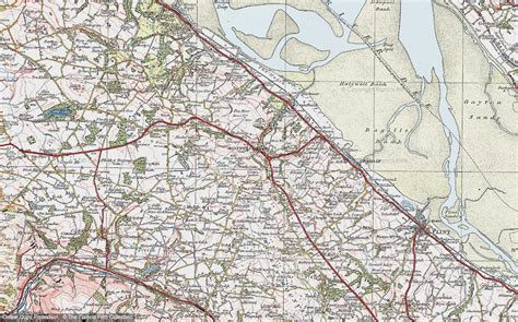 Historic Ordnance Survey Map of Holywell, 1924