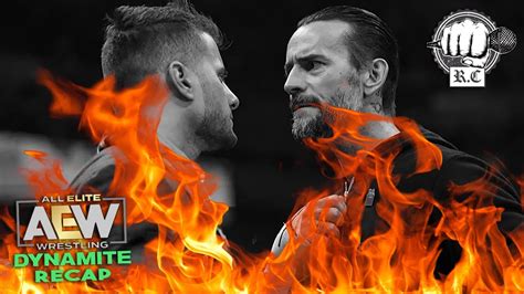 MASTERCLASS CM PUNK vs MJF - AEW Dynamite Recap du 24 Novembre 2021 - YouTube