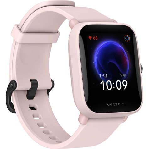 Amazfit Bip U Pro GPS Smartwatch (Pink) W2008OV5N B&H Photo Video