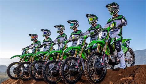 Kawasaki Monster Energy Dirt Bikes