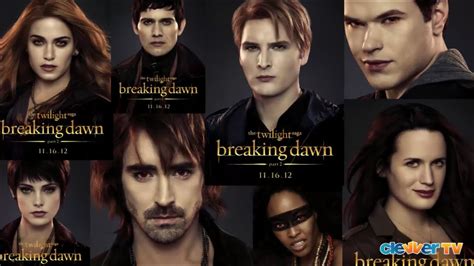 New Breaking Dawn Character Posters: Cullens - YouTube