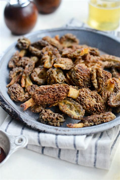 Pan Fried Morel Mushrooms - Simply Scratch