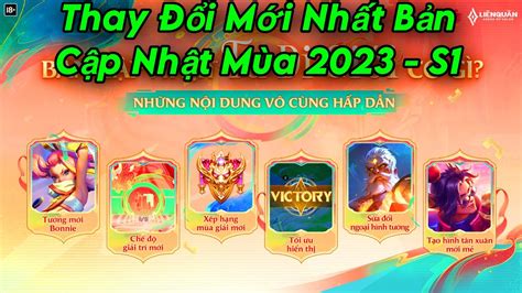 Thay Đổi Mới Nhất Của Bản Cập Nhật 2023 - S1 || Tăng Sức Mạnh Tướng + Tướng Mới + GILDUR Thay ...