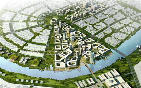 sino-singapore-eco-city-3 | Diseño sostenible, Arquitectura sustentable, Habilitaciones urbanas