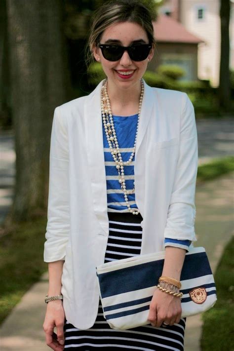 sorelle in style: stripes for spring Candy Striper, Boyfriend Blazer ...